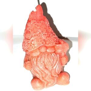 Hand crafted limited edition gnome holiday candle